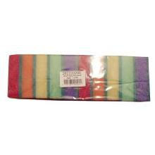Sponge multi Mini 9x6 cm assorted colors with green scrub sole product photo