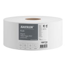 Toilet paper Katrin Plus 2-ply &Oslash;24 cm 310 m Unperforated White product photo