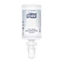 Foam soap Tork Premium S4 Sensitive Flower brand without colour/perfume 1 ltr product photo