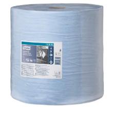 Aft&oslash;rringsrulle Industri Tork W1 3-lag &Oslash;39cm B36.9cmL255m Nyfiber Bl&aring; product photo