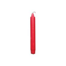 Crown light &Oslash;23x200 mm Burning time 8 hours Dipped Stearin Red product photo