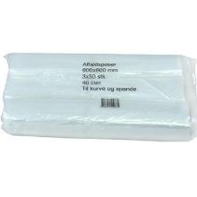 Bucket bag 40 ltr 600x600 mm 17 my LDPE Clear product photo
