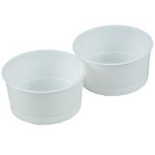 Proteseb&aelig;ger 250 ml &Oslash;97x49 mm PP Hvid product photo