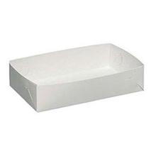 Cake box fold itself no. 2 L230xW140xH50mm cardboard white product photo
