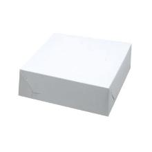 Cake box fold itself no. 1 L150xW150xH45mm cardboard white product photo