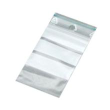 Zipper bag 40x60 mm 50 my with writing field LDPE product photo