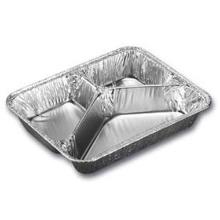 Alubakke 3-rum 210/290/490 ml 227x178x39 mm product photo