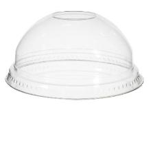 Plastl&aring;g Verive Kuppel &Oslash;95xH41mm Uden Hul Til Suger&oslash;r RPET Klar product photo