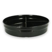 Sk&aring;l Verive 3-Rum Flergangs &Oslash;21xH4.8cm 1030ml PP med L&aring;g Transparent Sort product photo