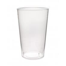 Plastic glass Verive reusable 50cl &Oslash;90mm PP clear product photo