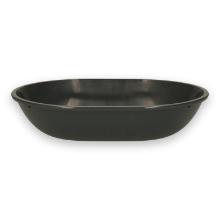 Plastsk&aring;l Verive Takeaway Flergangs Oval L225xB174xH49mm 1000ml 34oz M&oslash;rke Gr&aring; product photo