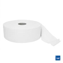 Toiletpapir Techline 2-lag jumbo maxi &Oslash;26xL380m Genbrugsfiber Hvid product photo