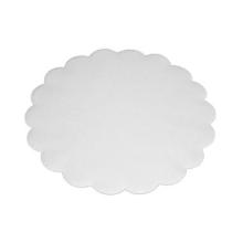 Dish paper &Oslash;14 cm Round Embossed White product photo