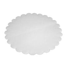 Dish paper &Oslash;20 cm Round Embossed White product photo