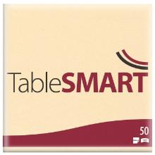 Napkin TableSMART airlaid 40x40 cm 1/4 fold Buttermilk product photo