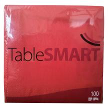 Napkin TableSMART 40x40cm 3-ply FSC Red product photo