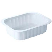 Tray 1-compartment 1/8 GN 350 ml 138x114x35 mm PP White product photo