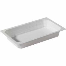 Bakke 1-rum 1/4 GN 1180 ml 265x162x40 mm PP Hvid product photo