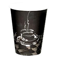 Coffee cup Cardboard &Oslash;90xH110mm 30cl 12oz Single Wall Coffeecup product photo
