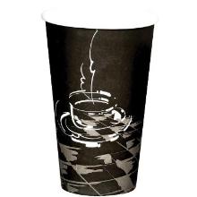 Coffee cup Cardboard &Oslash;90xH135mm 40cl 16oz Single Wall Coffeecup product photo