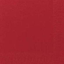 Napkin Duni 40x40 cm 3-layer Red 125 pcs product photo