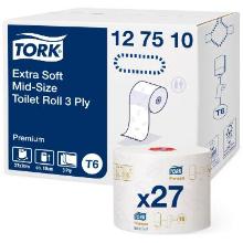 Toilet paper Tork Premium T6 Extra soft 3-ply 70 m product photo