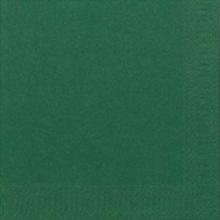 Napkin Duni 33x33 cm 3-ply Dark green 125 pcs product photo