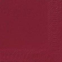 Napkin Duni 33x33 cm 3-ply Bordeaux 125 pcs product photo