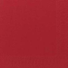 Napkin Duni 33x33 cm 3-layer Red 125 pcs product photo