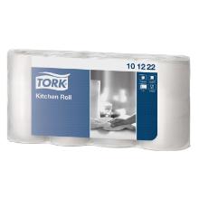 K&oslash;kkenrulle Tork Plus 2-lag 16.8m Hvid Ark 14 cmx 20,6 cm product photo
