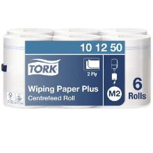Towel roll Tork Plus M2 2-layer 160 m without Sleeve White product photo