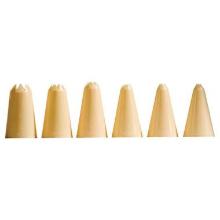 Tylles&aelig;t 1-13 mm 6 dele Stjerne Plast til Spr&oslash;jtepose product photo