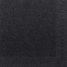 Napkin Duni 33x33 cm 3-layer Black product photo