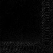 Napkin Duni 40x40 cm 3-layer Black 125 pcs product photo