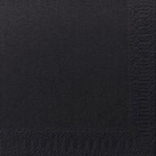 Napkin Duni 24x24 cm 2-layer Black product photo