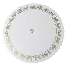 Cake board &Oslash;315 mm Lacquered with gold print product photo