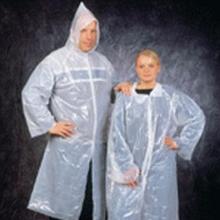 Disposable smock One Size Plastic White product photo