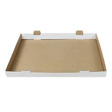 Transport box 600x430x50 mm Brown/White Kagemandsstr product photo