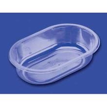 Tray 1-compartment 525 ml 176x116x40 mm Oval APET Clear product photo