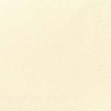 Napkin Duni Lunch 33x33 cm 2-layer Buttermilk 125 pcs product photo