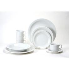 Tallerken Amalie &Oslash;21 cm Flad med Fane Porcel&aelig;n Hvid product photo