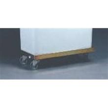 Trolley 23.5x45 cm Brass for Plastic container 60 litres product photo