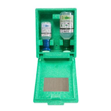 Eye rinse station with pH Neutral 200 ml/Eye rinse 500 ml - Eyewash