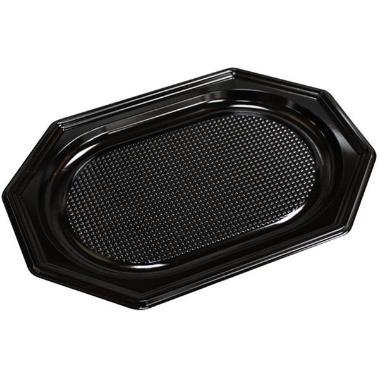 Dish 25x35 cm Small Plastic PET Black Lid on 73701 - Plastic platters ...
