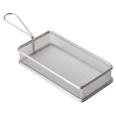 Serveringskurv Mini Friture 21.5x10.5x3.5 cm Rustfri stål,stk