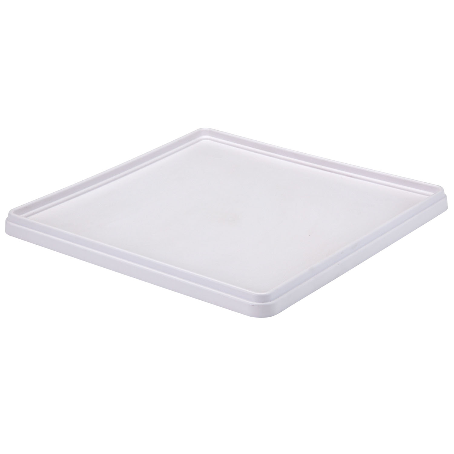 Låg til opvaskekurv Cambro 50x50cm. Plast grå,stk