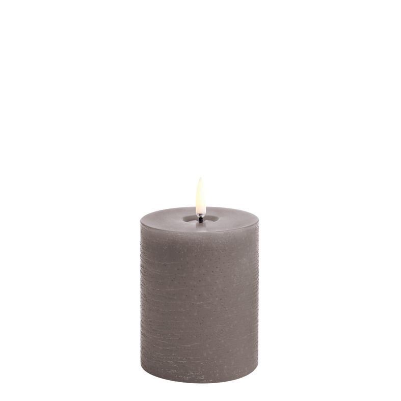Bloklys LED Rustik Uyuni Ø7.8xH10.1cm Sandstone,1 stk/pk