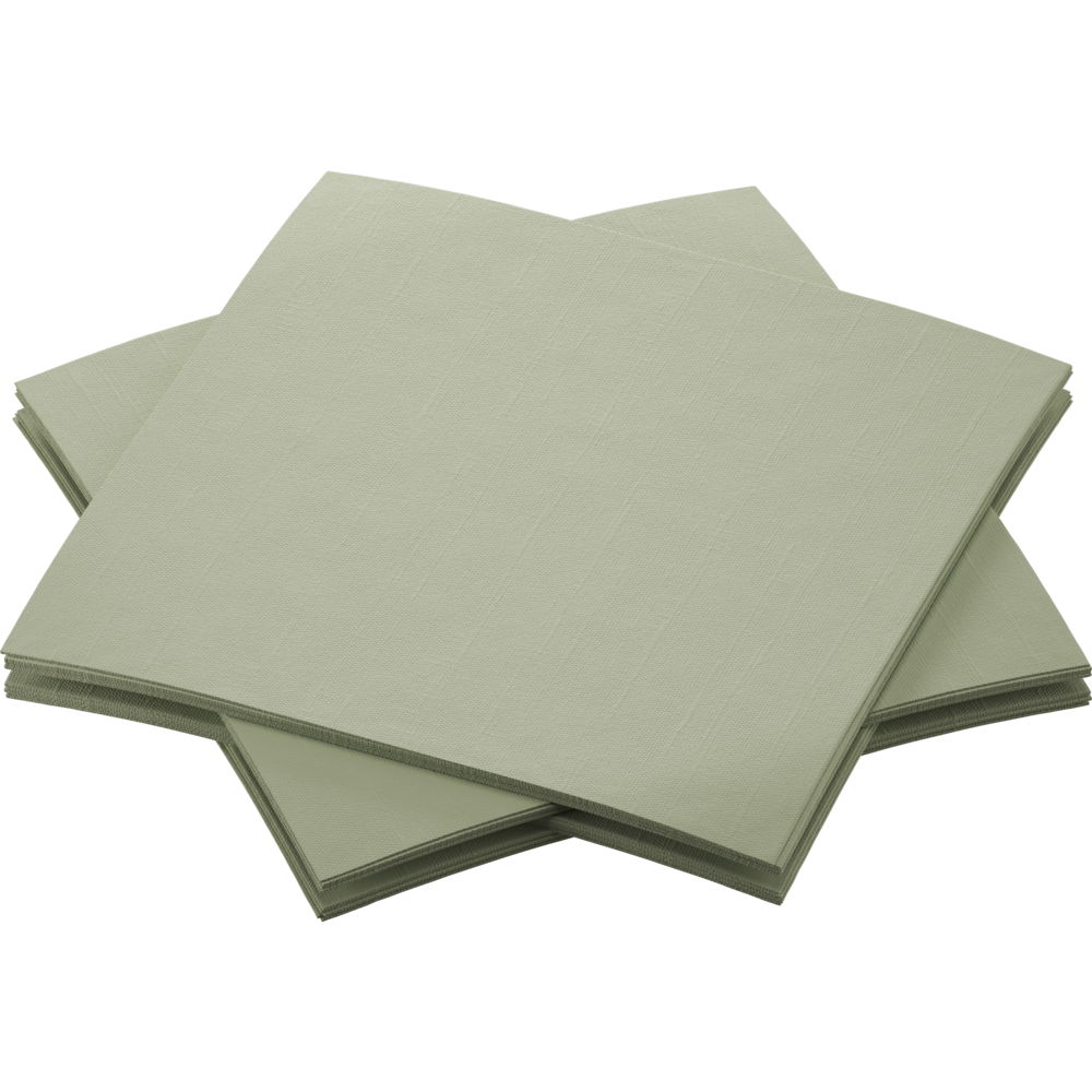 Serviet Bio Dunisoft 20 x 20cm Pistachio Green,180 stk/pk