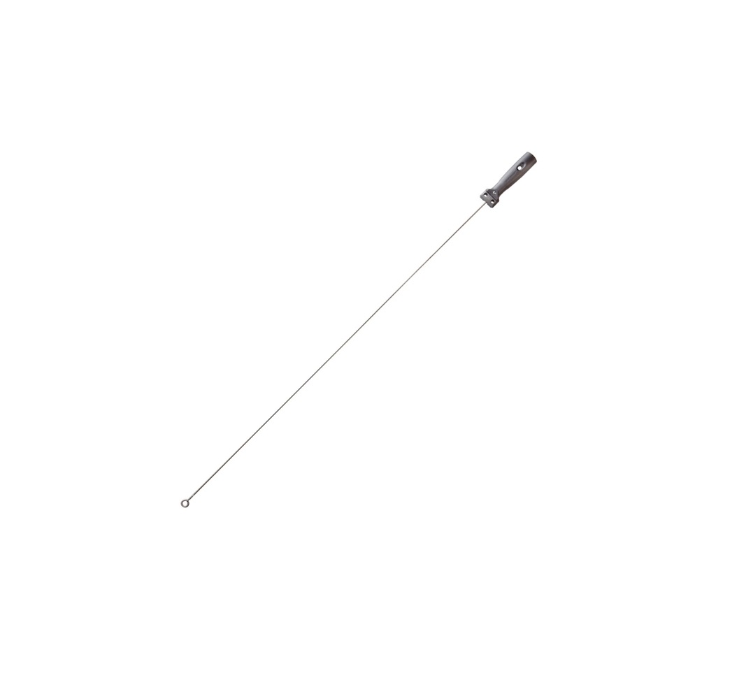 Afstøver Skaft 109cm PP/Rustfrit Stål Grå/Sølv til radiatorafstøver,1 stk