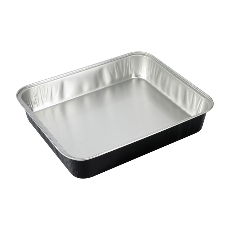 Alubakke Ready2Cook 3900 ml 325x265x55 mm Sort,100 stk/krt